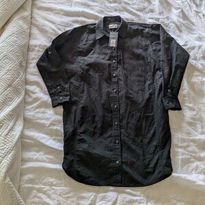 NWT button down shirt dress